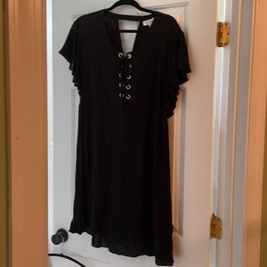 Jessica Simpson Maternity flutter dress size L